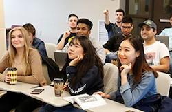 Students in classroom