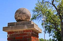 Photo of concrete pillar