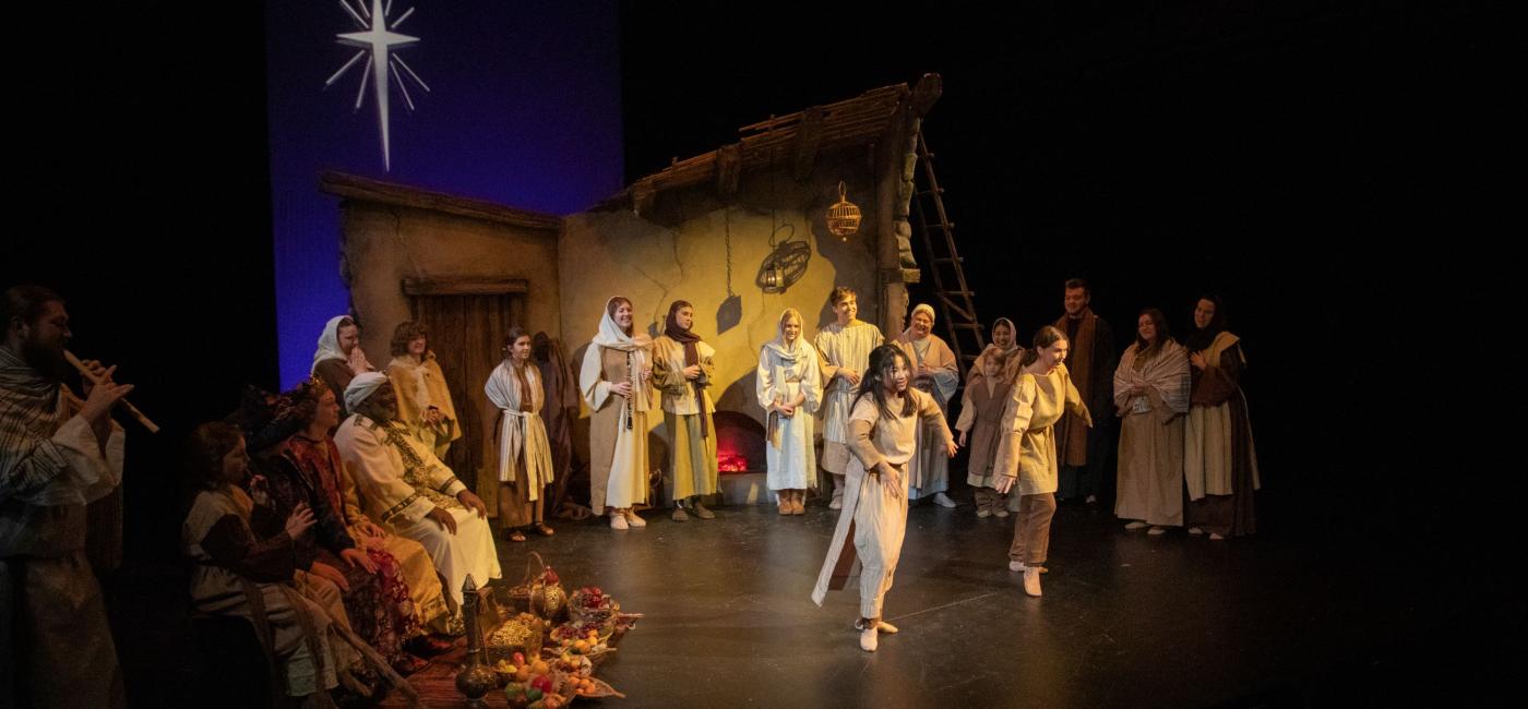 Amahl and the Night Visitors on stage