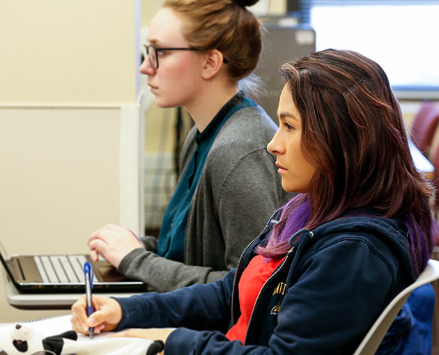 Students attend in class