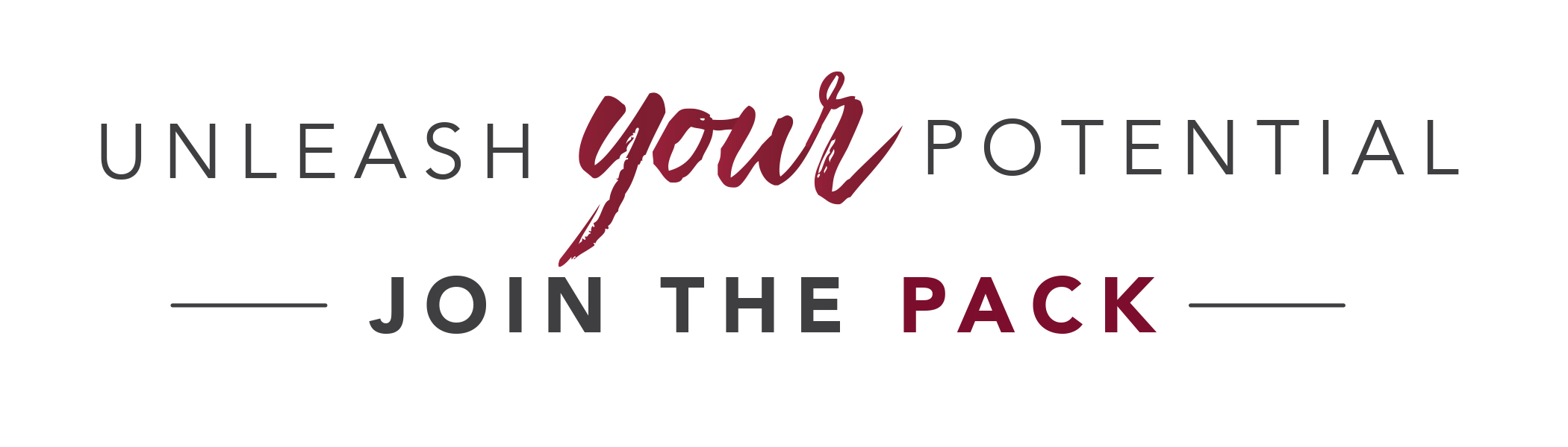 NSU's tagline: "Unleash Your Potential - Join the Pack"
