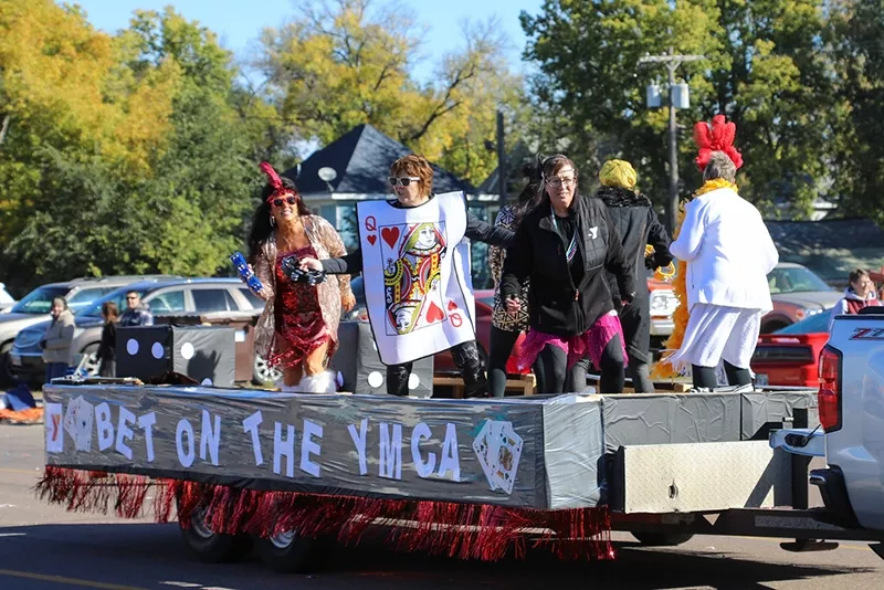 YMCA parade float