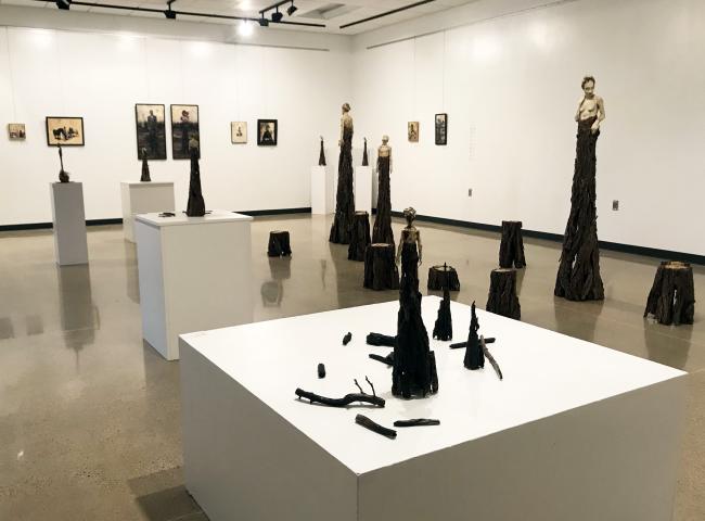 Art exhibit on display in JFAC Gallery